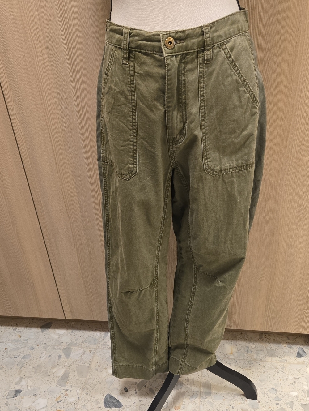 Heartloom Military Olive Cargo Trousers